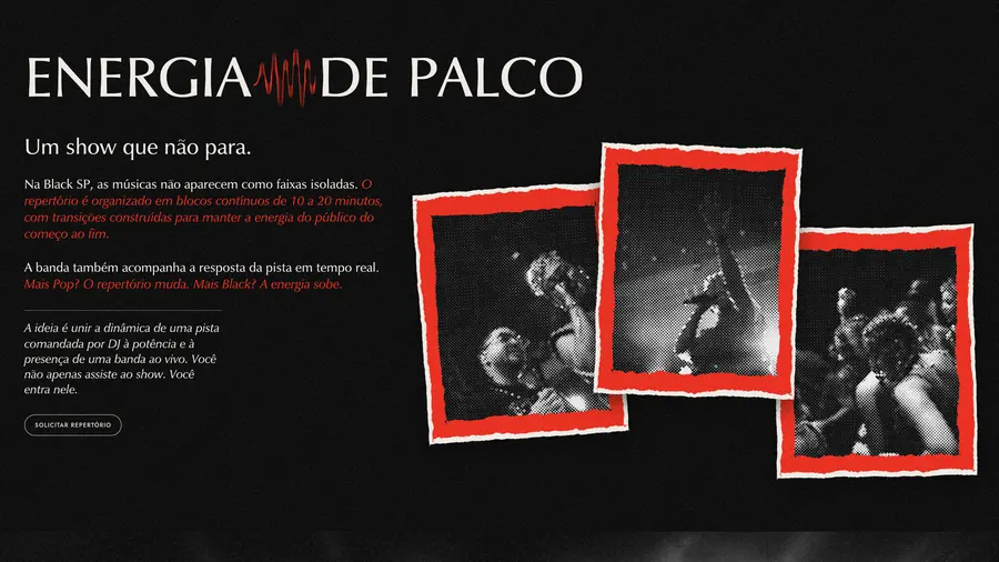 Black SP: ENERGIA DE PALCO