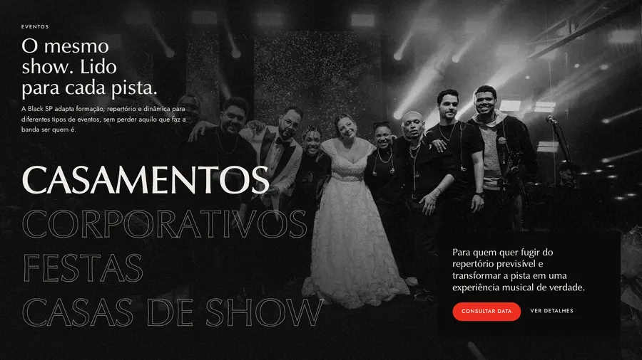 Black SP: O mesmo show. Lido para cada pista.