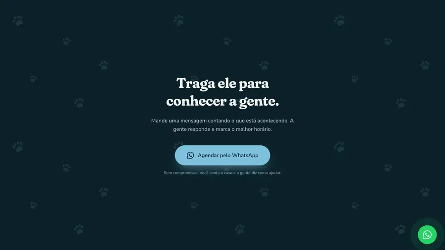 Clínica Pet Caroline Keffer: Traga ele para conhecer a gente.