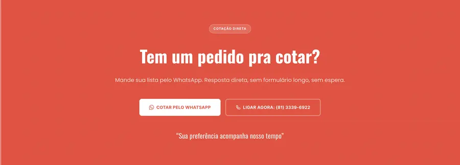 Quimitêxtil: Tem um pedido pra cotar?